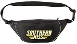 Southern Miss Waist Bag USM Golden Eagles Hip Pack for Men or Women for Walking Workout Traveling Running Hiking Cycling