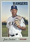 2019 Topps Heritage #290 Jose Leclerc Texas Rangers Baseball Card