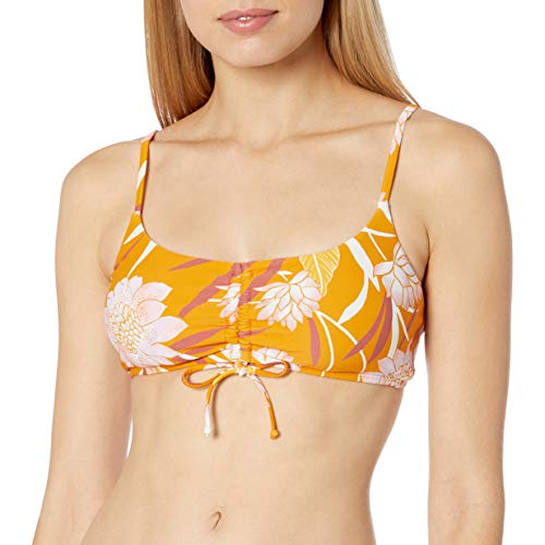 Billabong Women's Crop Bikini Top, Goldrush, M