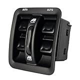 SWITCHDOCTOR Window Master Switch Assembly for 2011, 2012, 2013, 2014, 2015, 2016, 2017 Jeep Wrangler (Black Bezel, Full Assembly)