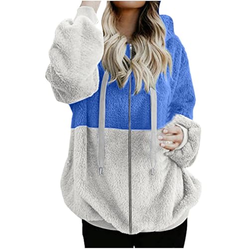 Womens Turtle Neck Hoods Outfits for Women Long Sleeve Thermal Fuzzy Hooded Basic Fall Winter 2025 Trendy Y2K