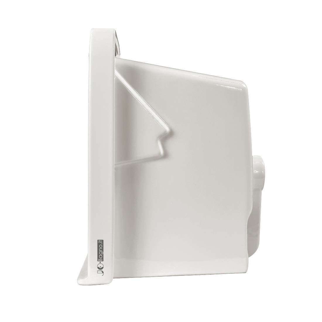 LAVATOIO PILOZZO 45x50 IN CERAMICA TUTTA VASCA PER TOP O MOBILE DA INCASSO O INSTALLAZIONE CON STAFFE ANCHE IN ESTERNO INCLUSO DI PILETTA IN ACCIAIO E SIFONE