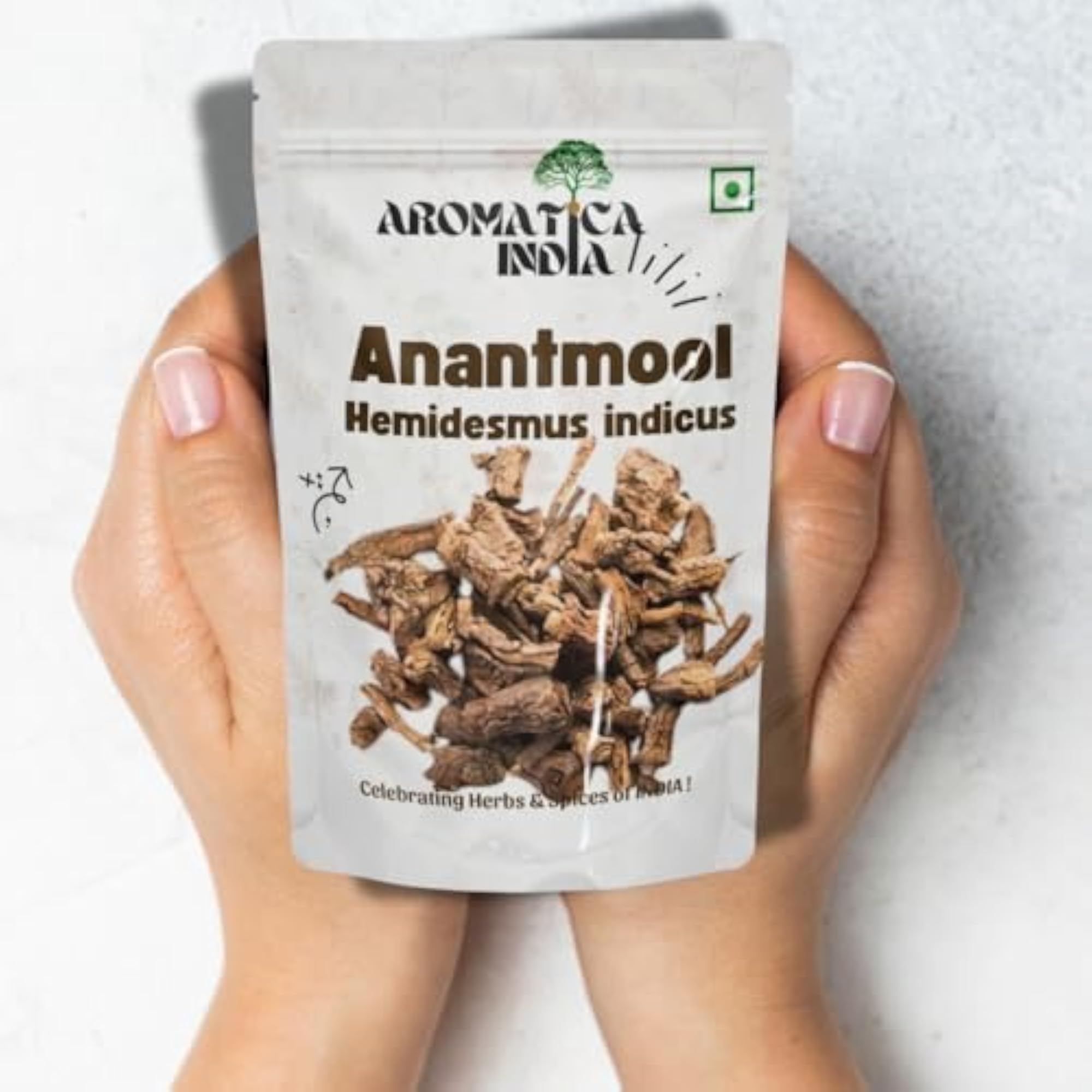 Aromatica Anantmool Roots 100% Pure & Natural Ayurvedic Herb for Wellness