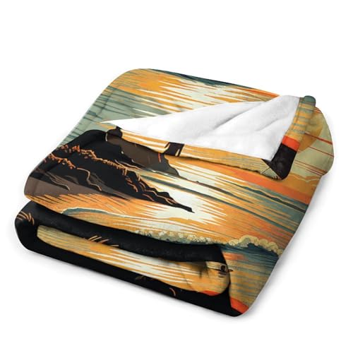 Couverture en flanelle douce et résistante pour camping et voyage - 4