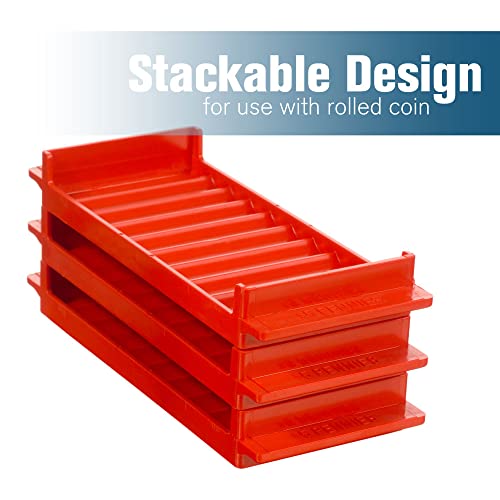 Snapklik.com : Plastic Rolled Coin Storage Trays Penny, Nickel, Dime ...
