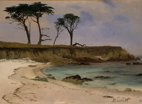 Pinturas murales decorativas Sea Cove Albert Bierstadt impresión alta definición