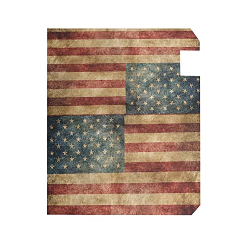 Naanle 4Th Of July Magnetic Mailbox Cover Retro American Flag Mailbox Wrap Post Letter Box Cover Home Garden Yard Decorative For Large Size 25.5”(L) X 20.8”(W) #TOP2