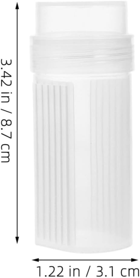 10pcs Plastic Staining Jars with 5-slide Holder for Microscope Slides, High Transparency and Strong Stability, Large Capacity Lab Slide Staining Container for Laboratory Procedures