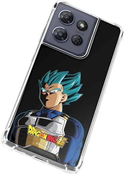 Skinit Clear Phone Case Compatible with Moto G Stylus 5G (2025) - Officially Licensed Dragon Ball Super Vegeta Design