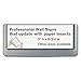 Durable 497637 Click Sign Holder for Interior Walls, 6 3/4 x 5/8 x 3, Gray