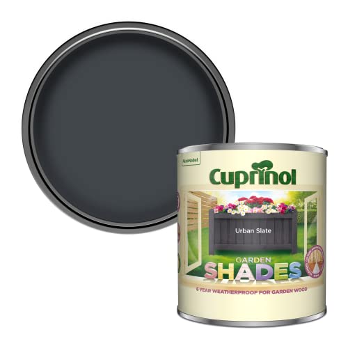 Cuprinol 5316967 Garden Shades Exterior Woodcare Urban Slate 1 Litre