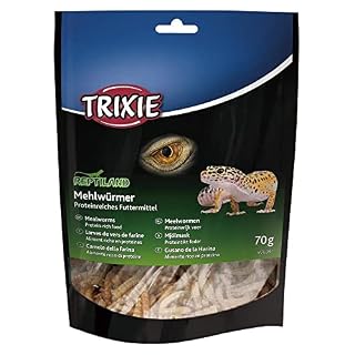 Trixie vers de farine séchés sachet 70 g pour reptiles