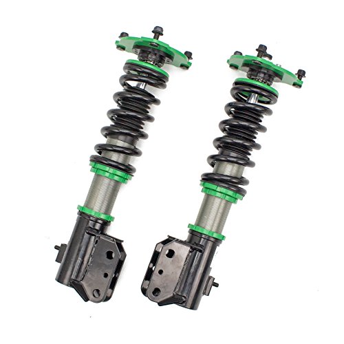 Rev9 R9-Hs2-019 Hyper-Street Ii Coilover Suspension Lowering Kit, Mono-Tube Shock W/ 32 Click Rebound Setting, Full Length Adjustable, Compatible With Mitsubishi Lancer Evolution (Ct9A) 2003-06 #TOP1