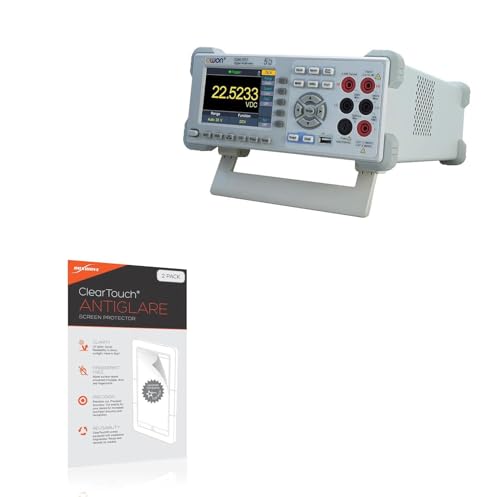 BoxWave Screen Protector Compatible with Owon XDM3051 - ClearTouch Anti-Glare (2-Pack), Anti-Fingerprint Matte Film Skin