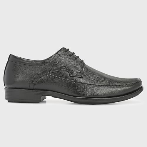Image of Centrino Formal Shoes for Men | Lightweight Comfortable Office Shoes for Man Stylish | Cushioned Insole Lace-Up Shoes for Men | Durable TPR Sole | Trendy Classic Design Footwear for Men (8118)