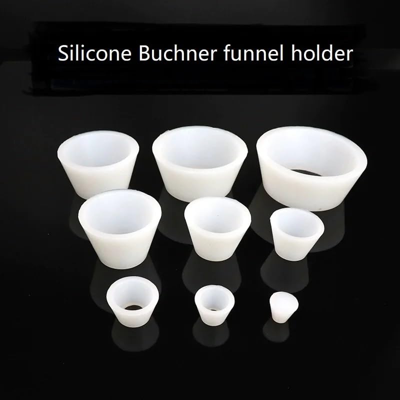 1 セットゴム/シリコン漏斗ホルダー 9*1 セットのプラグまたは 1 個の吸引フィルターボトルパッド研究室用(Silicone h