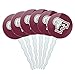GRAPHICS & MORE Fordham University Primary Logo Cupcake Picks Toppers Decoration Set of 6