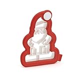 Sweet Creations 3D Mini Santa Cookie Cutter Kit