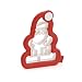 Sweet Creations 3D Mini Santa Cookie Cutter Kit