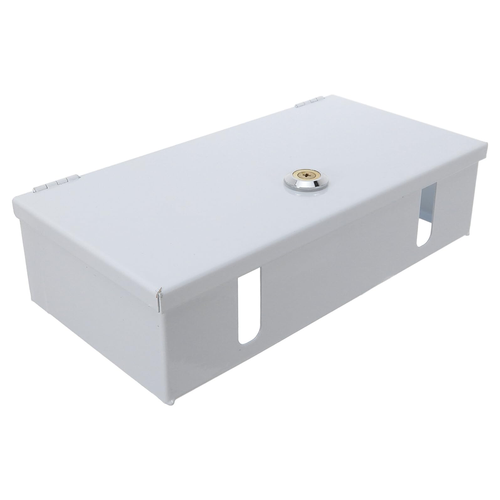 Caja Protectora de Enchufe de Pared Tipo Cubierta y Cerradura Antirrobo Caja Resistente para Enchufe Exterior Protección Contra Salpicaduras para Cocina y Baño