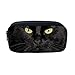 Produktbild nopersonality Federmäppchen für Jungen und Mädchen, 3d-Animal Print, Leder schwarze katze