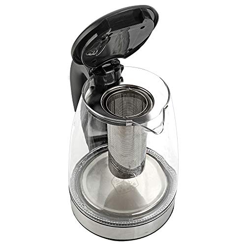 Vasitelan Tetera Eléctrica de Vidrio 1.8L 1200W miniatura 5