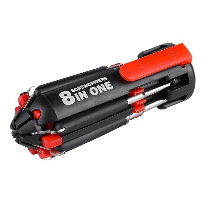 CASSARINA Multifunctional 8 in 1 Screwdrivers set with 6 LED Worklight | Portable Professional Repair and Multi-Function Tool (B0DDTXWGDS) Amazon Price History, Amazon Price Tracker