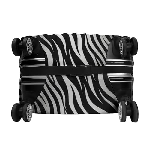 Housse de valise zèbre lavable et résistante aux rayures en polyester S - 6