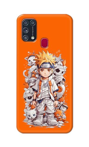 Image of Plastic Printfidaa Printed Hard Back Cover Case For Samsung Galaxy M31 | Samsung Galaxy M31 Prime | Samsung F41 | Samsung M21S Back Cover (Famous Anime Cartoon Character) -112, Multicolor