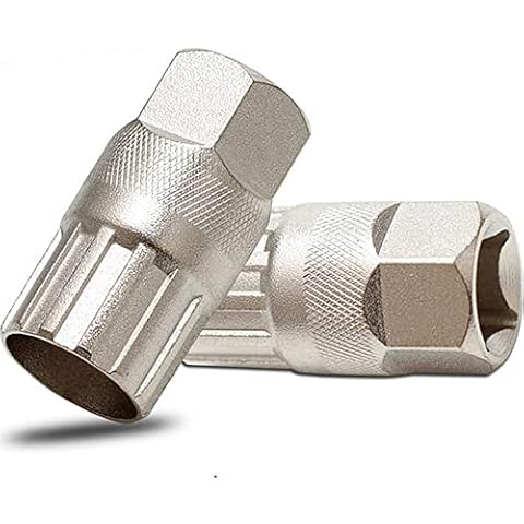 JLEivvi Bicycle Freewheel Remover, Mountain Bicycle Lockring Removal Tool Lengthen Sleeve for 6,7,8,9,10,11Speed Freewheel Cover