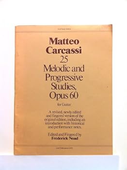 Matteo Carcassi 25 Melodic and Progressive Studies, Opus 60 for Guitar
