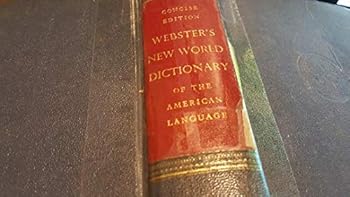 Hardcover Webster's New World Dictionary of the American Language, Concise Edition Book