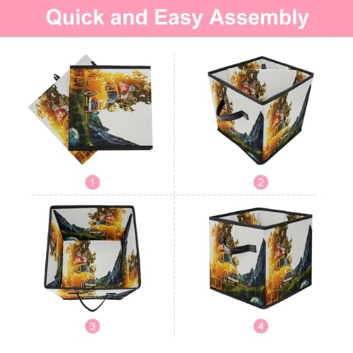 Boîte de rangement pliable pour optimiser le dressing et armoire - 6