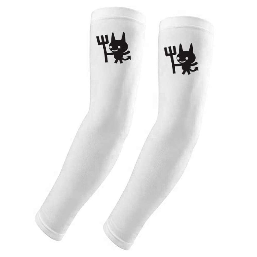 Housse de protection UV bras Halloween pour cyclisme et fêtes