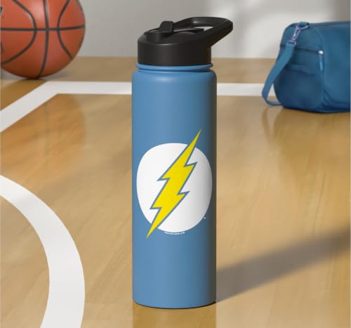 Image of The Flash Logo Stainless Steel Insulated Water Bottle