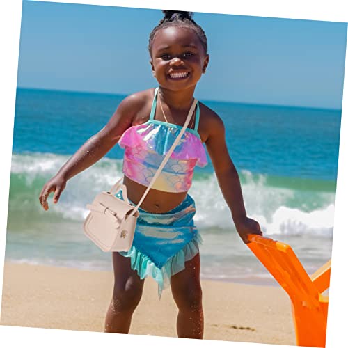 PRETYZOOM Bolsa De Ombro Infantil Bolsa De Bebê Bolsa De Corpo Transversal Preta Carteiras Meninas B