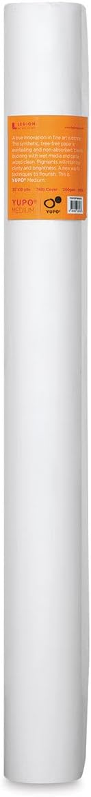 Yupo Polypropylene Roll 60Inch X 10Yds by Legion Paper