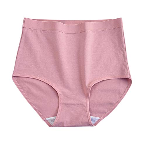 Underwear for Women Cotton Underpant High Waisted Full Coverage Briefs Soft Strech Ladies Panties