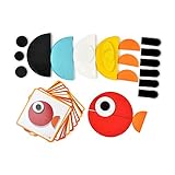 BOHS Creative Animals Themed Pattern Blocks Set - Visual Motor Activity Puzzles for Toddlers and...
