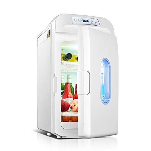 Mini-Kühlschrank Mini-Autokühlschrank, 35L Haushalt Vertikal und Horizontal 2 in 1 Car Home Dual-Use Minikühlschrank Tragbare Elektrische Freezer