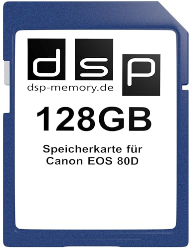 Preisvergleich Produktbild 128GB Speicherkarte für Canon EOS 80D