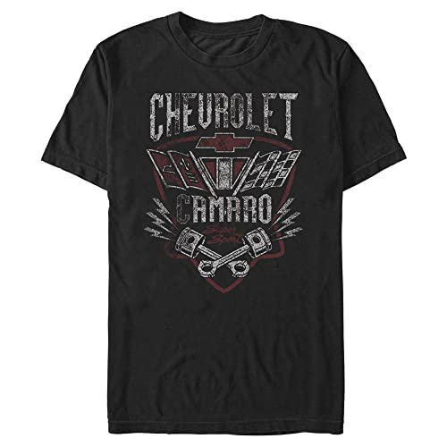 General Motors Camaro Flag Young Men's Short Sleeve Tee Shirt