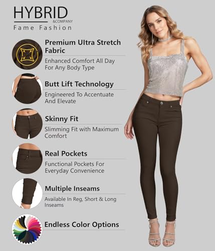 Image of Hybrid & Company Women's Stretch Denim Jeans
