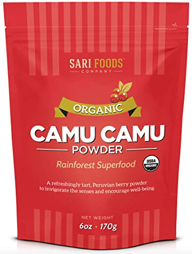 Pure Organic Camu Camu (6 Ounce): Natural Vegan Whole Food Vitamin C