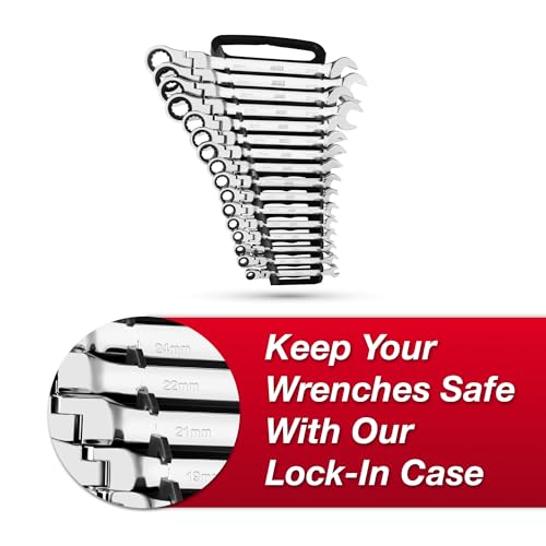 Jaeger 16pc MM/Metric Flex Head TIGHTSPOT Ratcheting