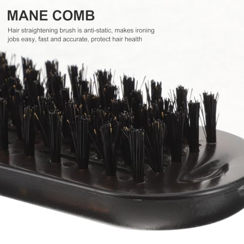 Cepillo alisador para cabello con pinza doble cara 22 cm miniatura 7