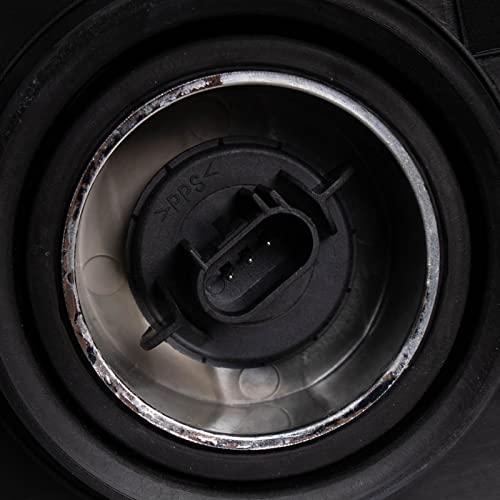 Image of TRQ Passenger Side Headlight Assembly Halogen Black Bezel Compatible with 2008-2011 Dakota CH2519127