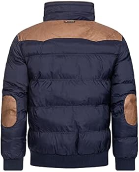 Geographical Norway Claude Heren Comfortabele Herfst Winter Warme Parka - Waterdichte Jas Outdoor Bont Hooded Jacket - Winter Windjack Man, Donkerblauw, XXL