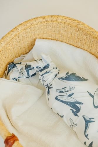 Image of Copper Pearl Swaddle Blankets for Newborns | Soft Stretchy Receiving Blankets for Boys and Girls | Large 46 x 46 Inch Baby Blankets | Lightweight and Breathable Swaddles | Cove