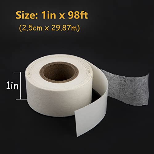 Lineco, Archival Document Repair Tape, 1 Inch x 98 Feet, Acid-Free Translucent, for Repair Paper Document, Book, Ephemera, Photos Print Artwork.